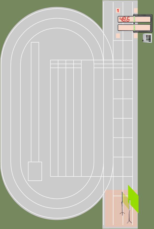 Throwing gate